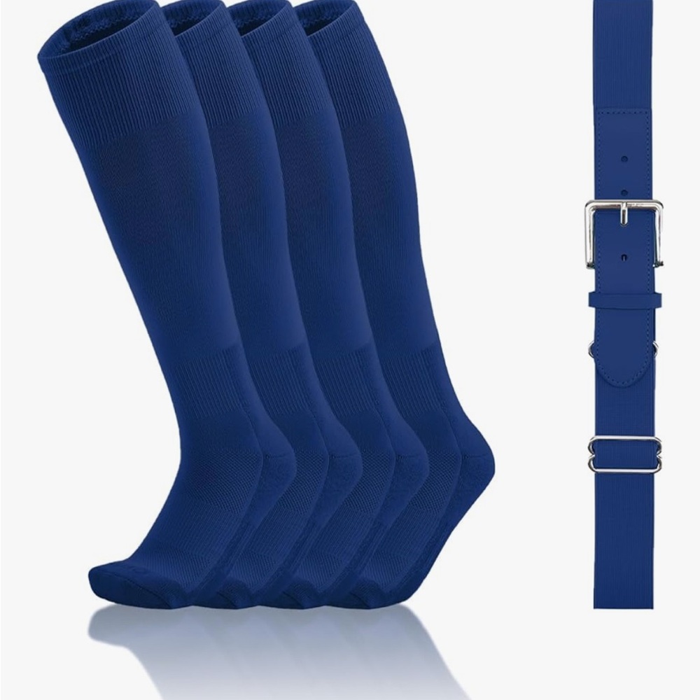 QBK Baseball Socks And Belt Softball  Ball
